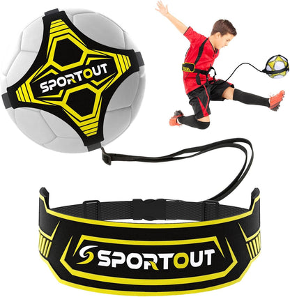 Volleyball/Soccer Training Equipment, Solo Trainer, Adjustable Waist Belt for Kids & Adults
