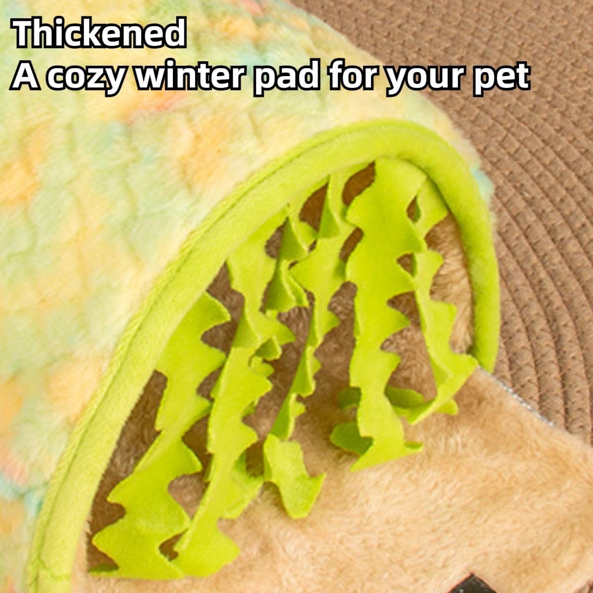 Guinea Pig Hideout - Fleece Tunnel House Cage Accessories for Rat Hamster Hedgehog Chinchilla Small Animal - Playing Sleeping Hunting Resting Washable Tube (Yellow,Small)