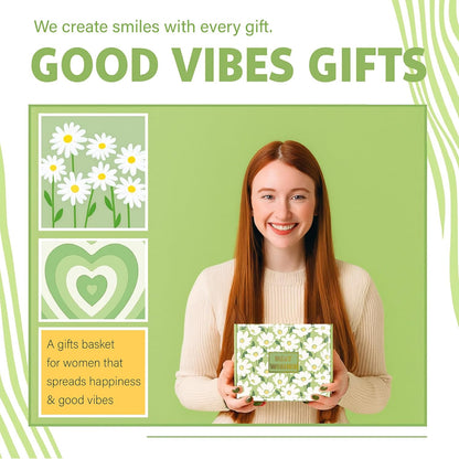 Gift Baskets for Women, Unique Birthday Gifts for Women Friendship | Best Friend Birthday Christmas Gift, Get Well Soon Sending Sunshine Teen Girl Gifts for Daughter Sister - BRIGHTEN UP HER DAY