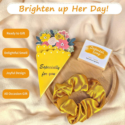 Gift Baskets for Women, Unique Birthday Gifts for Women Friendship | Best Friend Birthday Christmas Gift, Get Well Soon Sending Sunshine Teen Girl Gifts for Daughter Sister - BRIGHTEN UP HER DAY