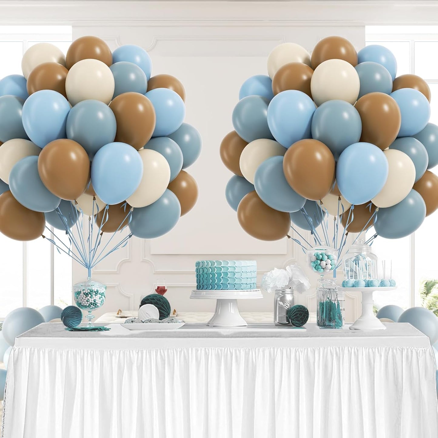 60pcs Pink and Yellow Balloons 12inch, with Sand White Latex Balloons for Anniversary Wedding Baby Shower Birthday Party Decorations
