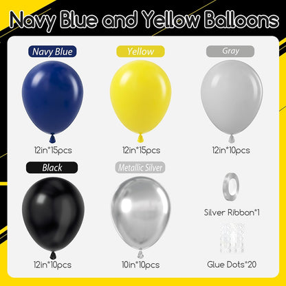 60pcs Pink and Yellow Balloons 12inch, with Sand White Latex Balloons for Anniversary Wedding Baby Shower Birthday Party Decorations