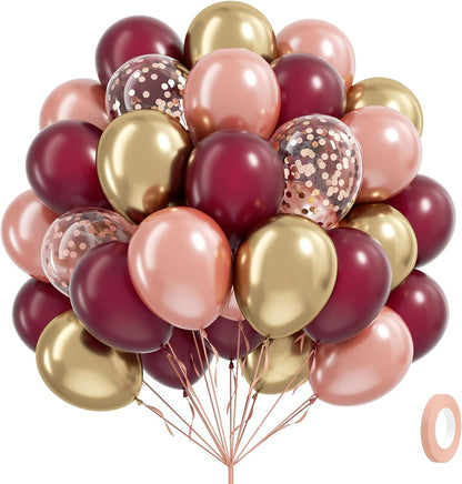 60pcs Pink and Yellow Balloons 12inch, with Sand White Latex Balloons for Anniversary Wedding Baby Shower Birthday Party Decorations