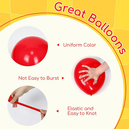 60pcs Pink and Yellow Balloons 12inch, with Sand White Latex Balloons for Anniversary Wedding Baby Shower Birthday Party Decorations