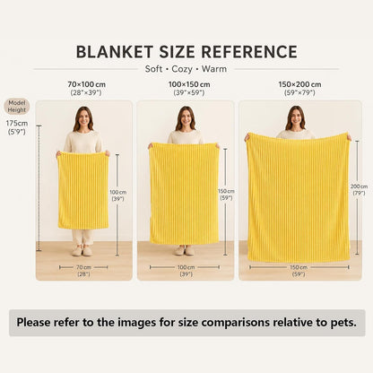 Emotional Support Blanket Yellow Dog Security Blanket Indoors Sofa Kennel | (Pink,59.1"x78.7")Soft Warm Material LASTING Protects Your Home & Enhances Pet Resting Spaces for All Dog Cat