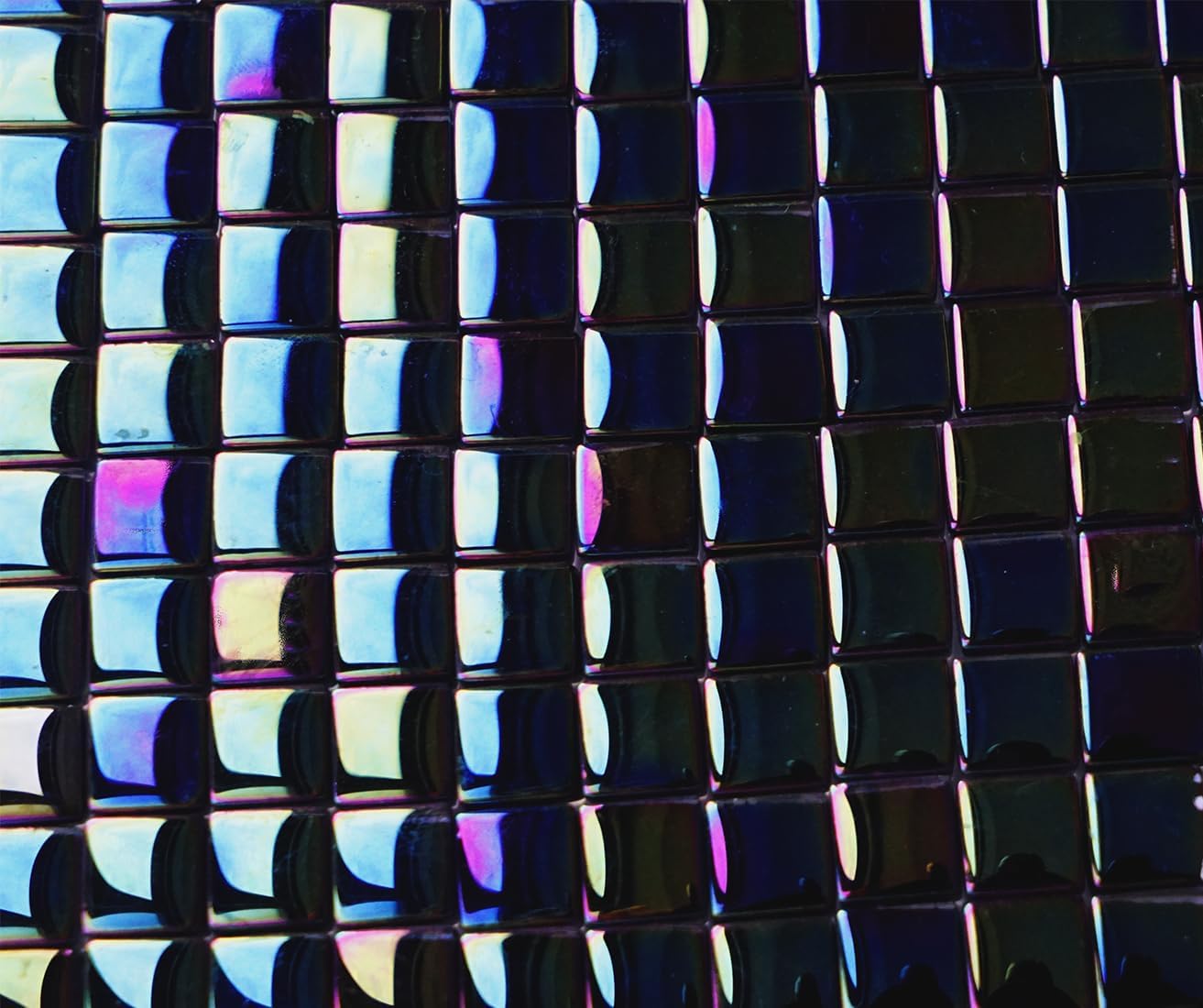 300G Iridescent Mosaic Tiles, 0.4 inches Square Mosaic Glass Pieces, Mini Tiles for Glass Projects, Great for Mosaic Craft, 335pcs Crisp Sunshine Yellow Mosaic Great for Art Supplies