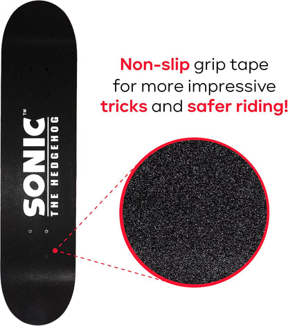 31-Inch Skateboard, 9-Ply Maple Deck, ABEC 5 Bearings