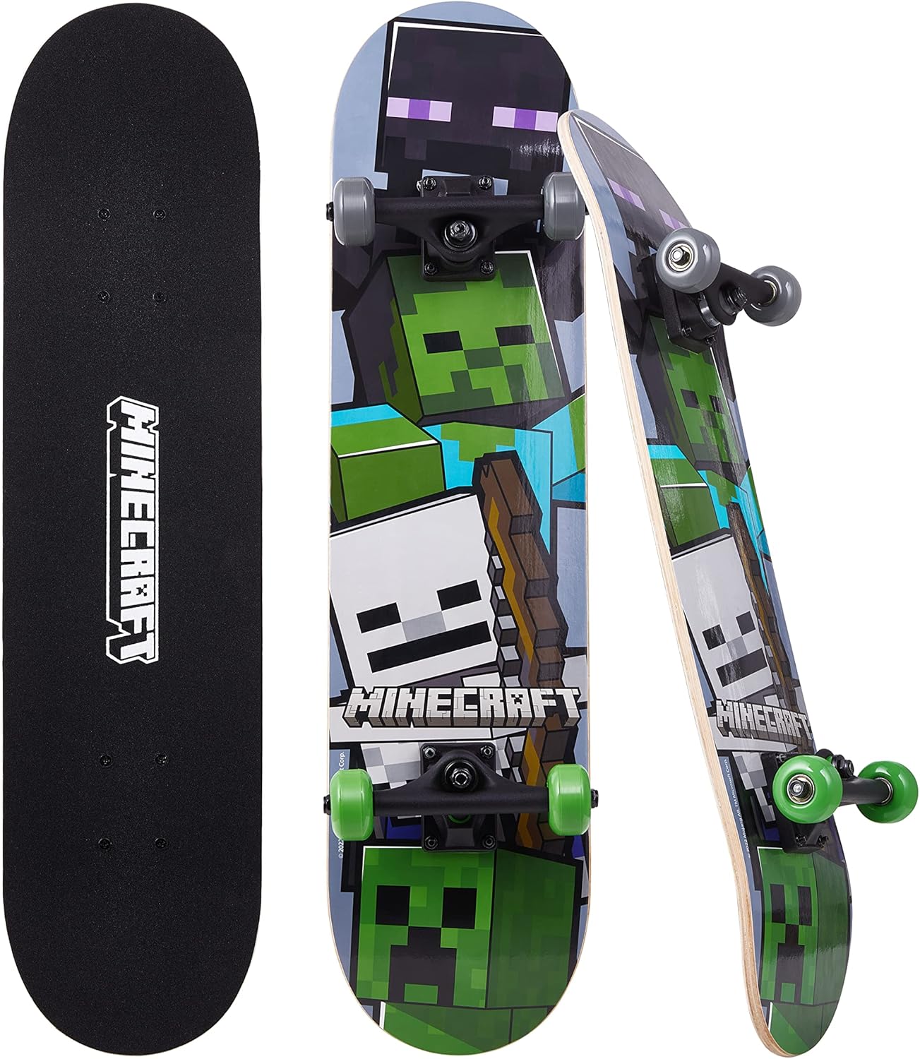 31-Inch Skateboard, 9-Ply Maple Deck, ABEC 5 Bearings