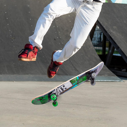 31-Inch Skateboard, 9-Ply Maple Deck, ABEC 5 Bearings