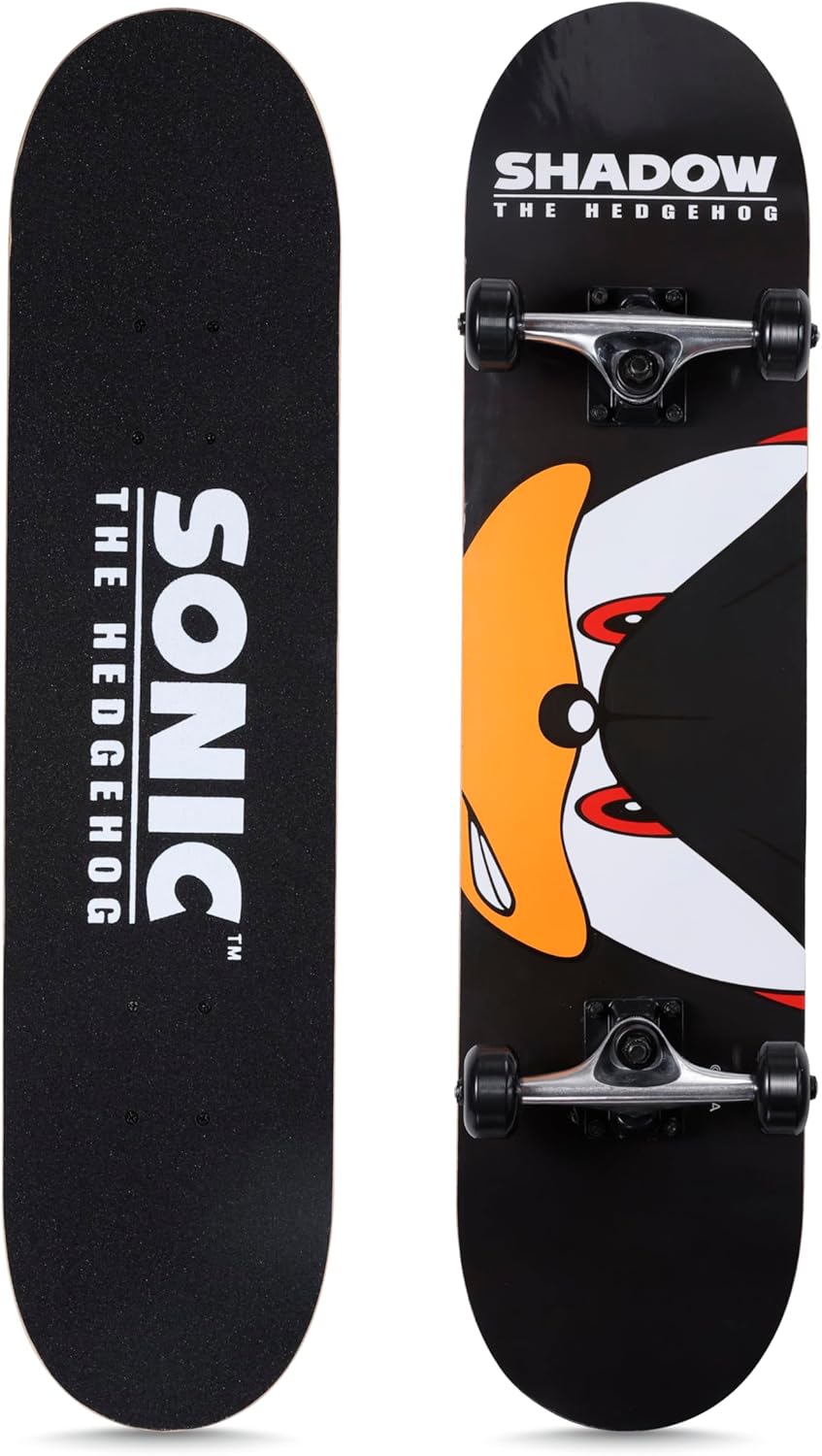 31-Inch Skateboard, 9-Ply Maple Deck, ABEC 5 Bearings