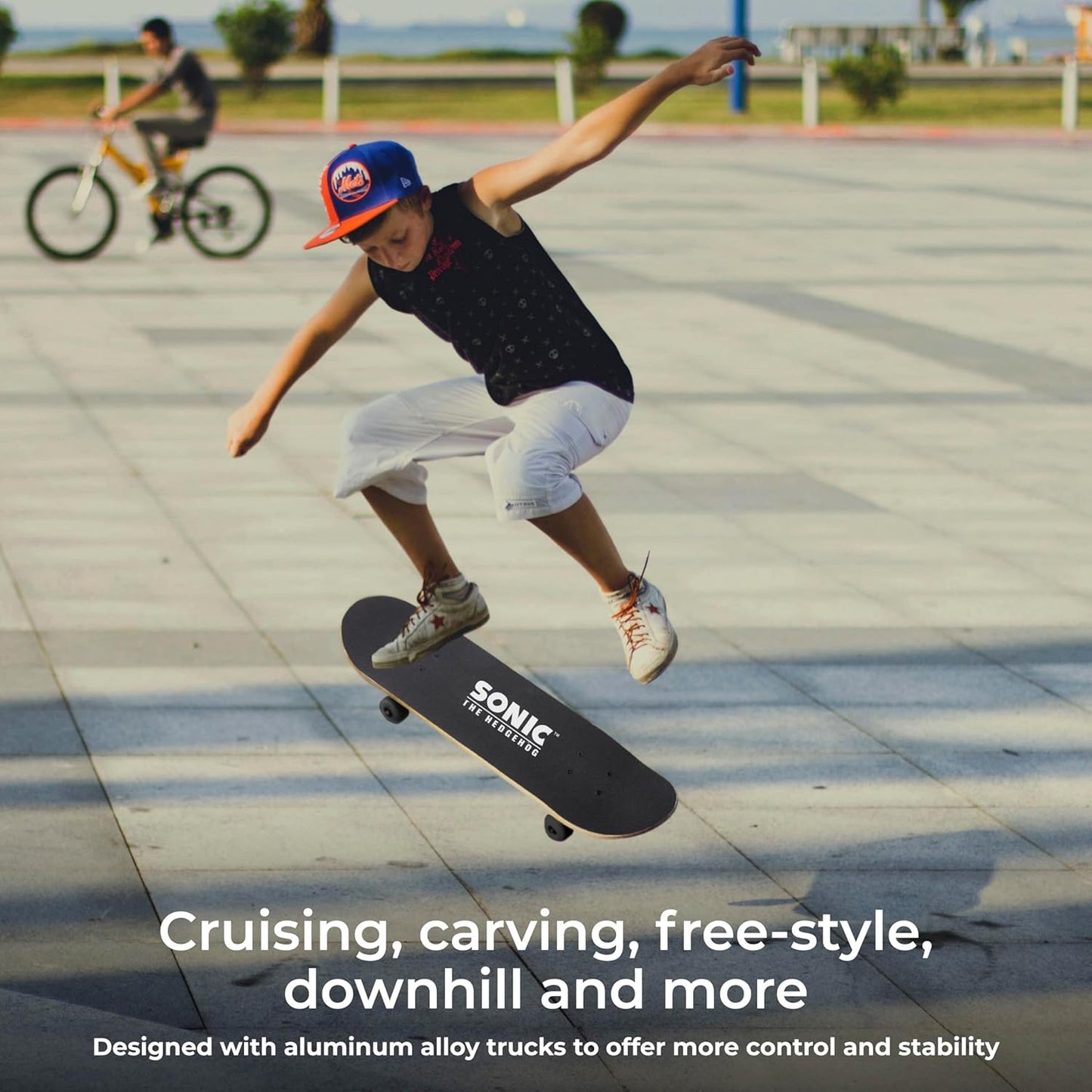 31-Inch Skateboard, 9-Ply Maple Deck, ABEC 5 Bearings