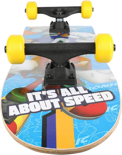 31-Inch Skateboard, 9-Ply Maple Deck, ABEC 5 Bearings