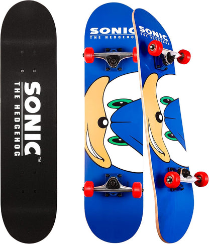 31-Inch Skateboard, 9-Ply Maple Deck, ABEC 5 Bearings