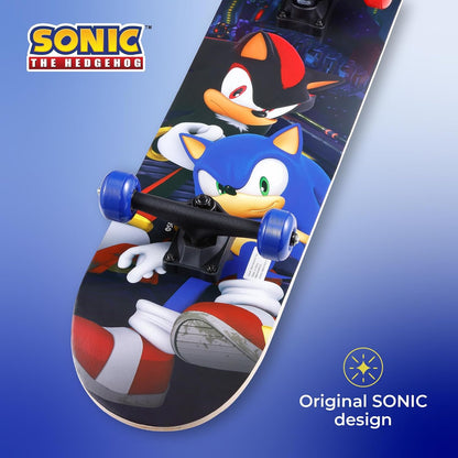 31-Inch Skateboard, 9-Ply Maple Deck, ABEC 5 Bearings