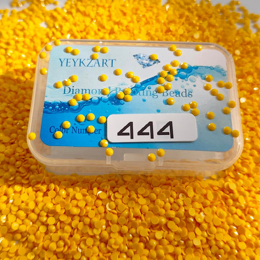 444 Diamond Painting Replacement Diamonds Drills Beads Drills Gems Round for Diamond Art Missing Color 3500 PCS
