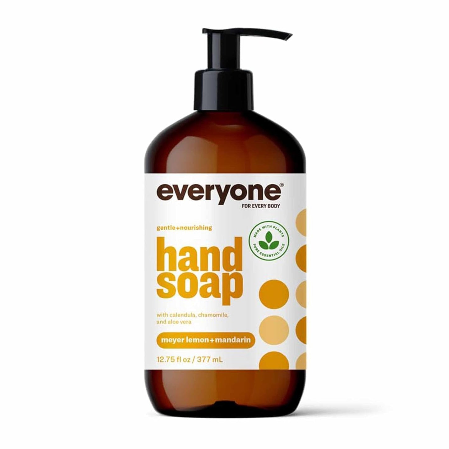 Liquid Hand Soap, 12.75 Ounce (Pack of 1), Meyer Lemon and Mandarin, made with Essential Oils for Kitchen and Bathroom