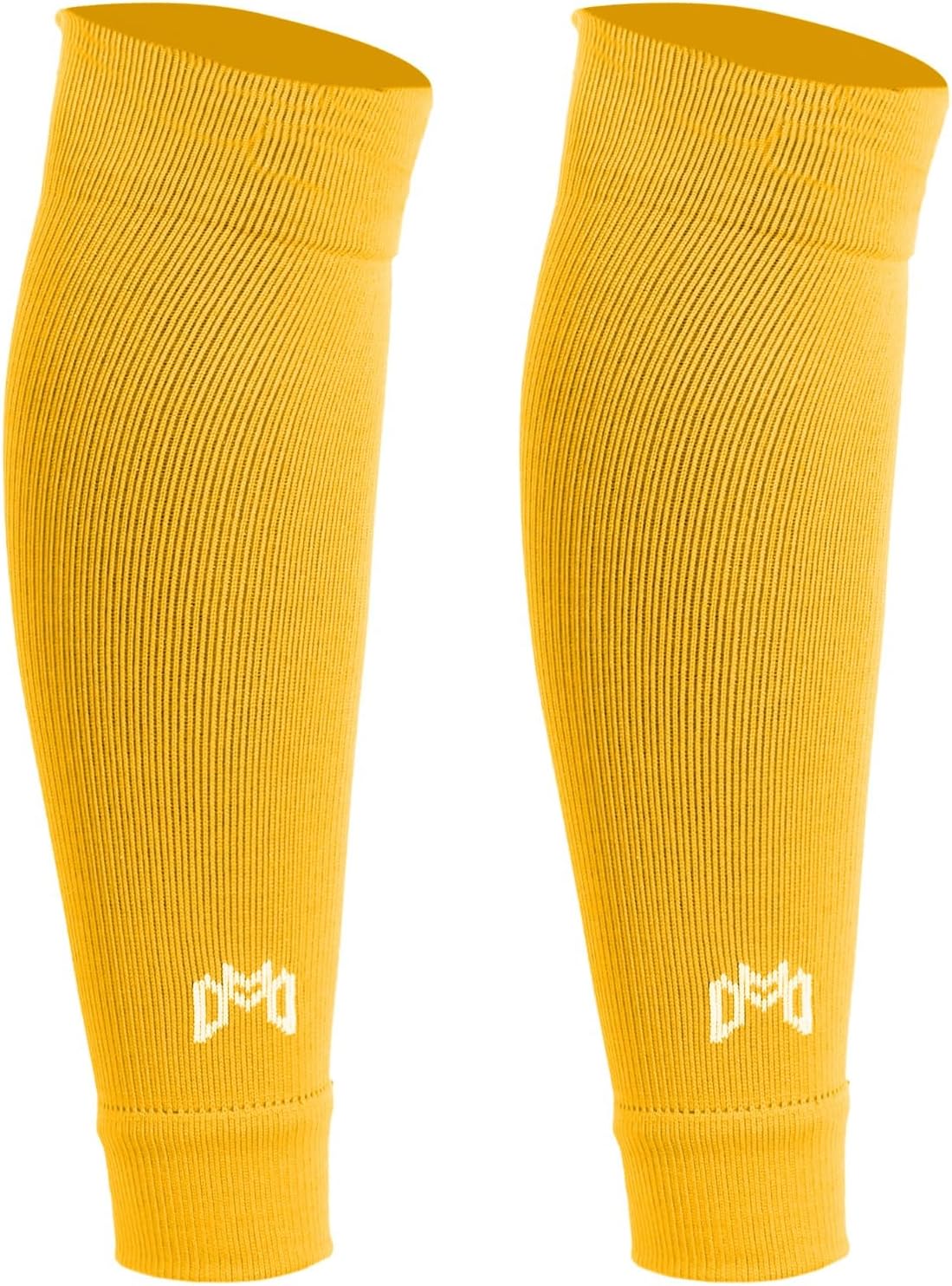Pre Cut Soccer Sock Sleeves, Companion for Soccer Grip Socks, Securely Holds Shin Guards, Compression Leg Warmer