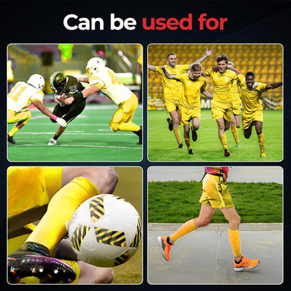 Pre Cut Soccer Sock Sleeves, Companion for Soccer Grip Socks, Securely Holds Shin Guards, Compression Leg Warmer