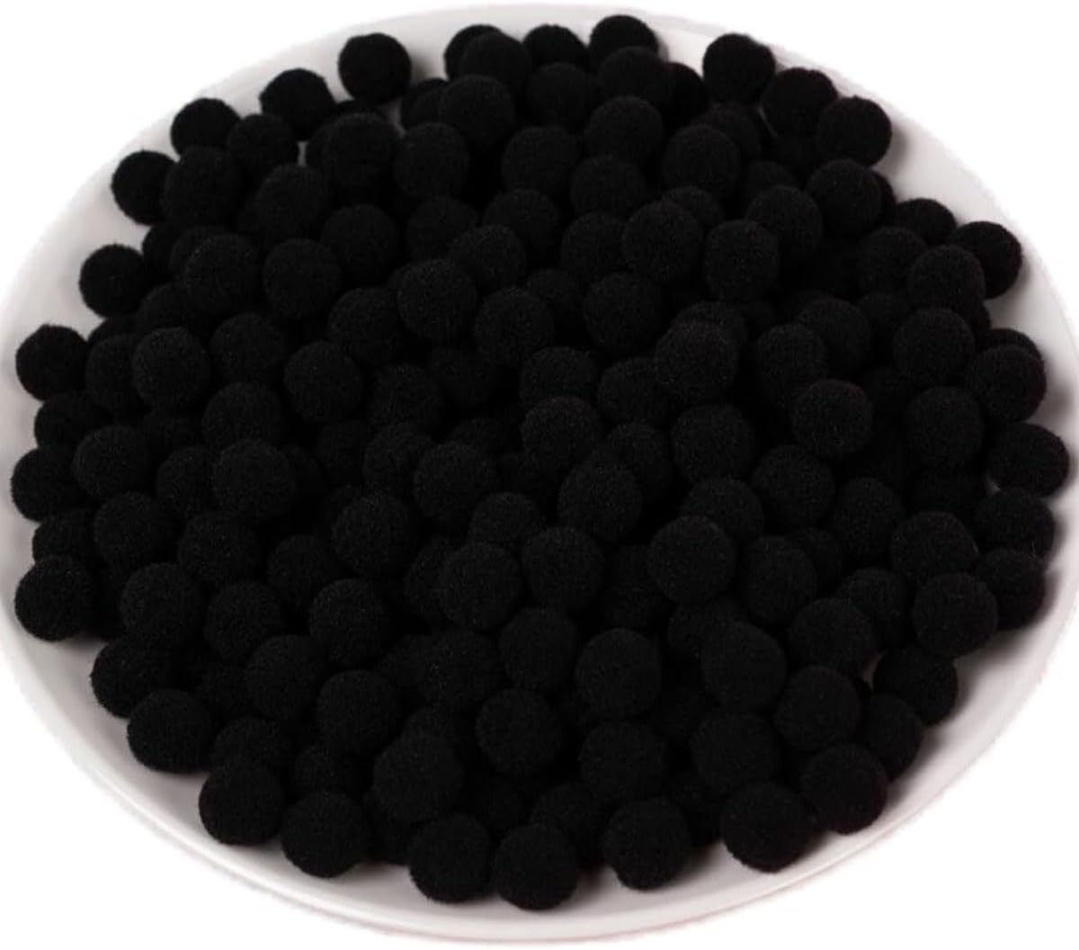 100 Pieces Pom Poms Yellow and White, 1.2 inch Large Craft Pompoms, Soft Fluffy Puff Balls for DIY Arts and Bulk Craft Making Decorations Supplies (Yellow Series, 3 cm / 30 mm)
