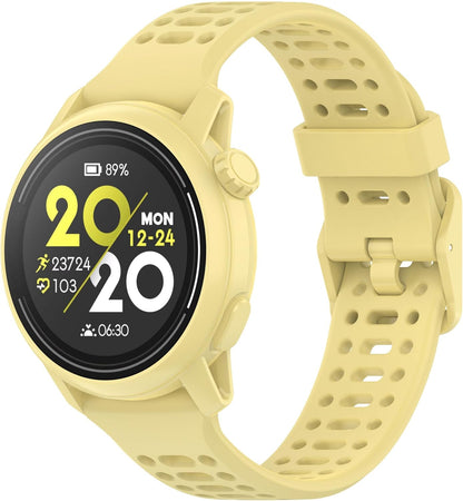 22mm Watch Bands Fit for COROS PACE 3 Women Men, COROS APEX 2 Pro Quick Release Silicone Replacement Bands Straps Wristbands Fit for COROS APEX 46MM/COROS APEX PRO Smartwatch