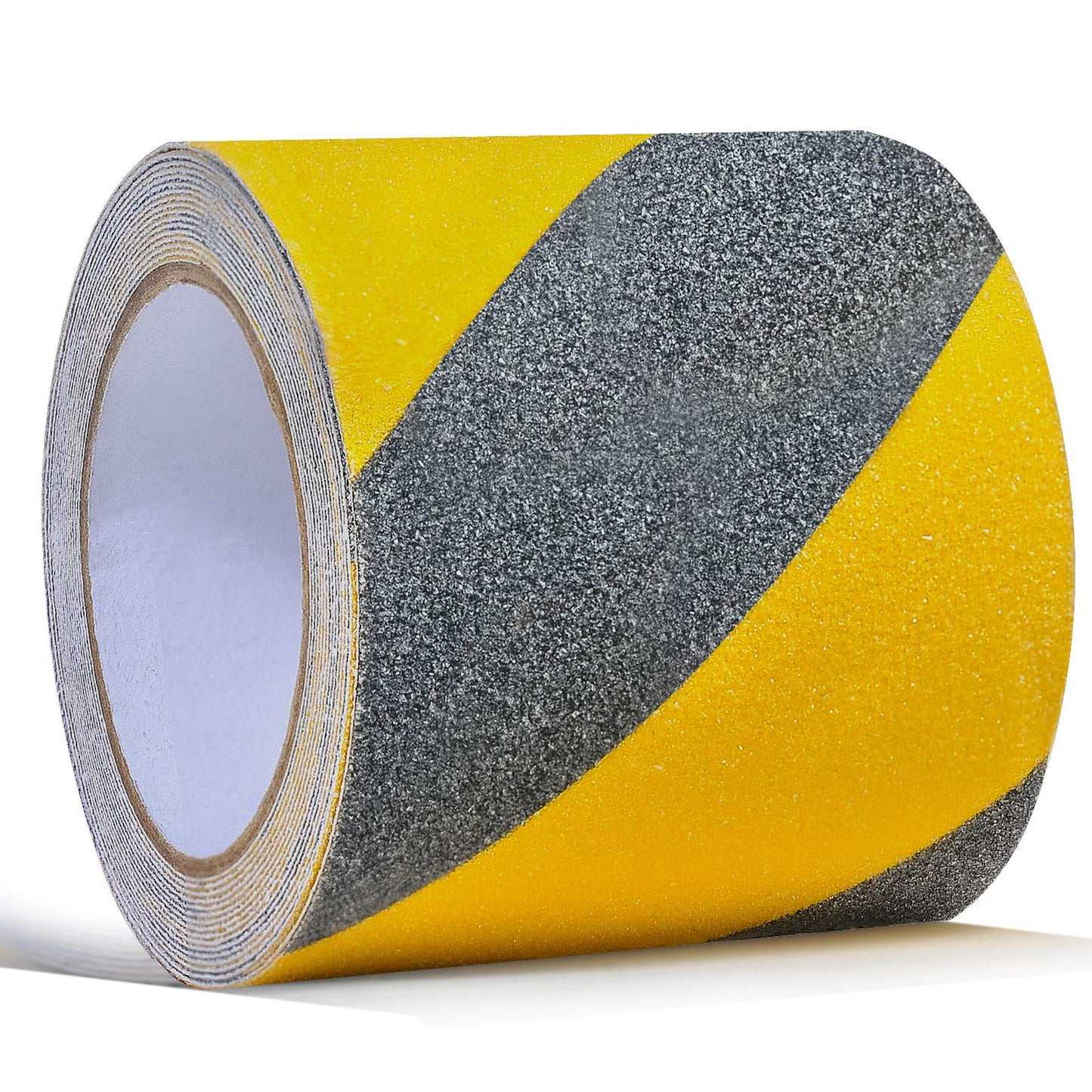 Anti Slip Tape, 2In x 16.4ft Safety Non Slip Tape Outdoor Waterproof | Anti Slip Tape, Anti Slip Tape for Stairs, High Adhesive Grip Tape for Stairs, Tread Step, Ramp, Skateboard, (Yellow/Black)