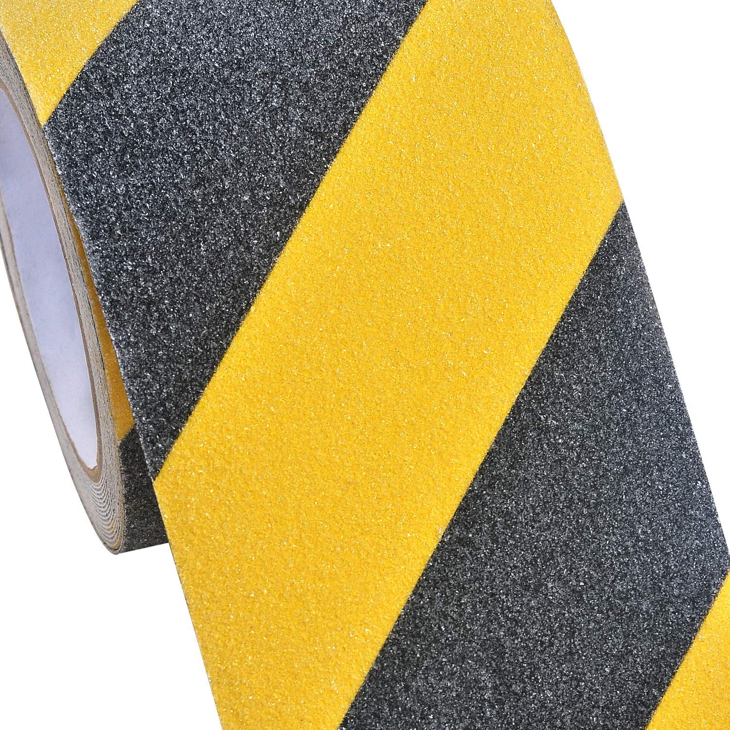 Anti Slip Tape, 2In x 16.4ft Safety Non Slip Tape Outdoor Waterproof | Anti Slip Tape, Anti Slip Tape for Stairs, High Adhesive Grip Tape for Stairs, Tread Step, Ramp, Skateboard, (Yellow/Black)