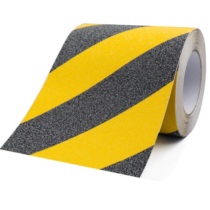 Anti Slip Tape, 2In x 16.4ft Safety Non Slip Tape Outdoor Waterproof | Anti Slip Tape, Anti Slip Tape for Stairs, High Adhesive Grip Tape for Stairs, Tread Step, Ramp, Skateboard, (Yellow/Black)