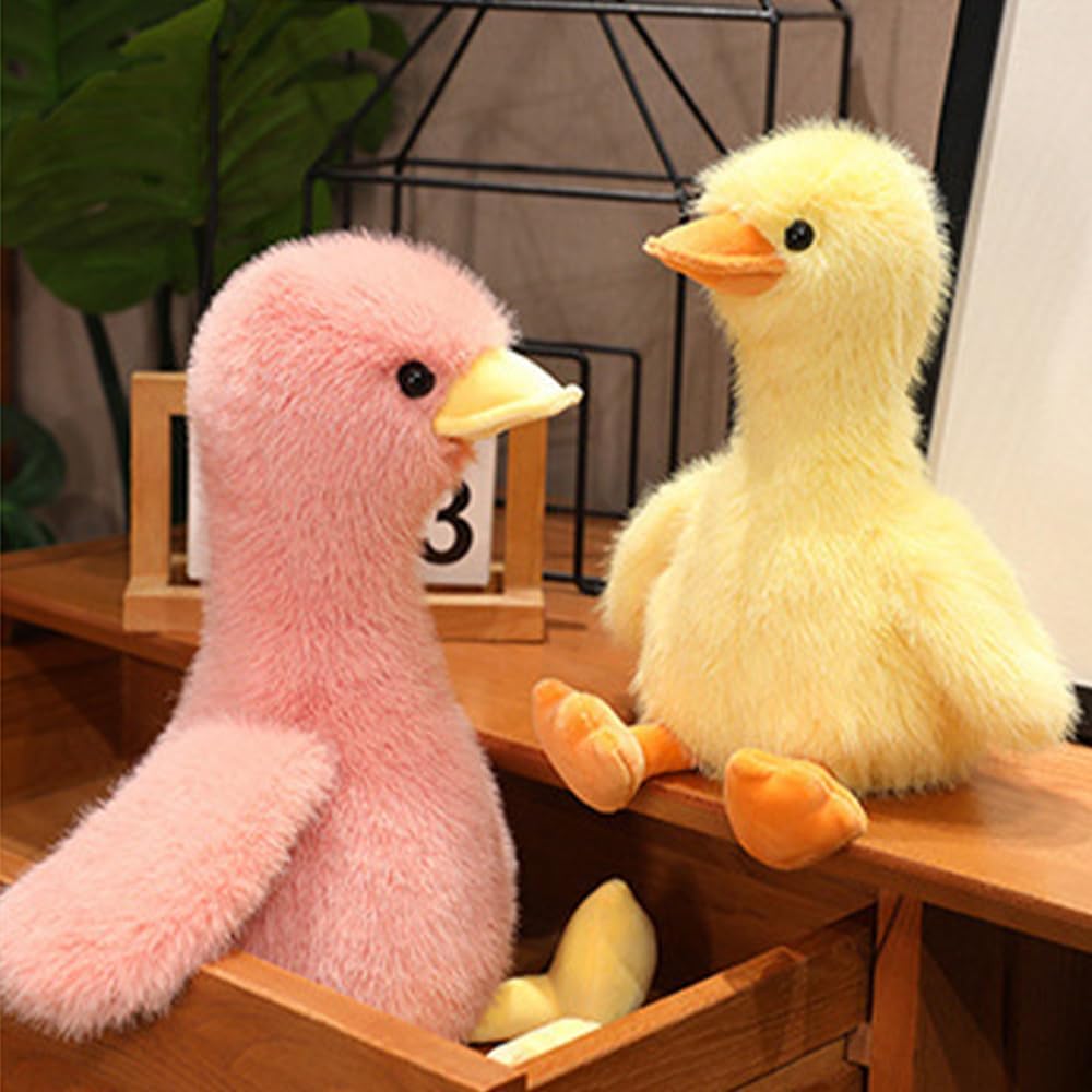 Yellow Duck Plush Toy 18" - Soft Stuffed Animal Valentine Birthday Gift
