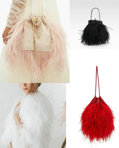 Happy feather 2 Yards 5-6inch Dyed Ostrich Feathers Trim Fringe for DIY Dress Sewing Crafts Costumes Decoration -Yellow