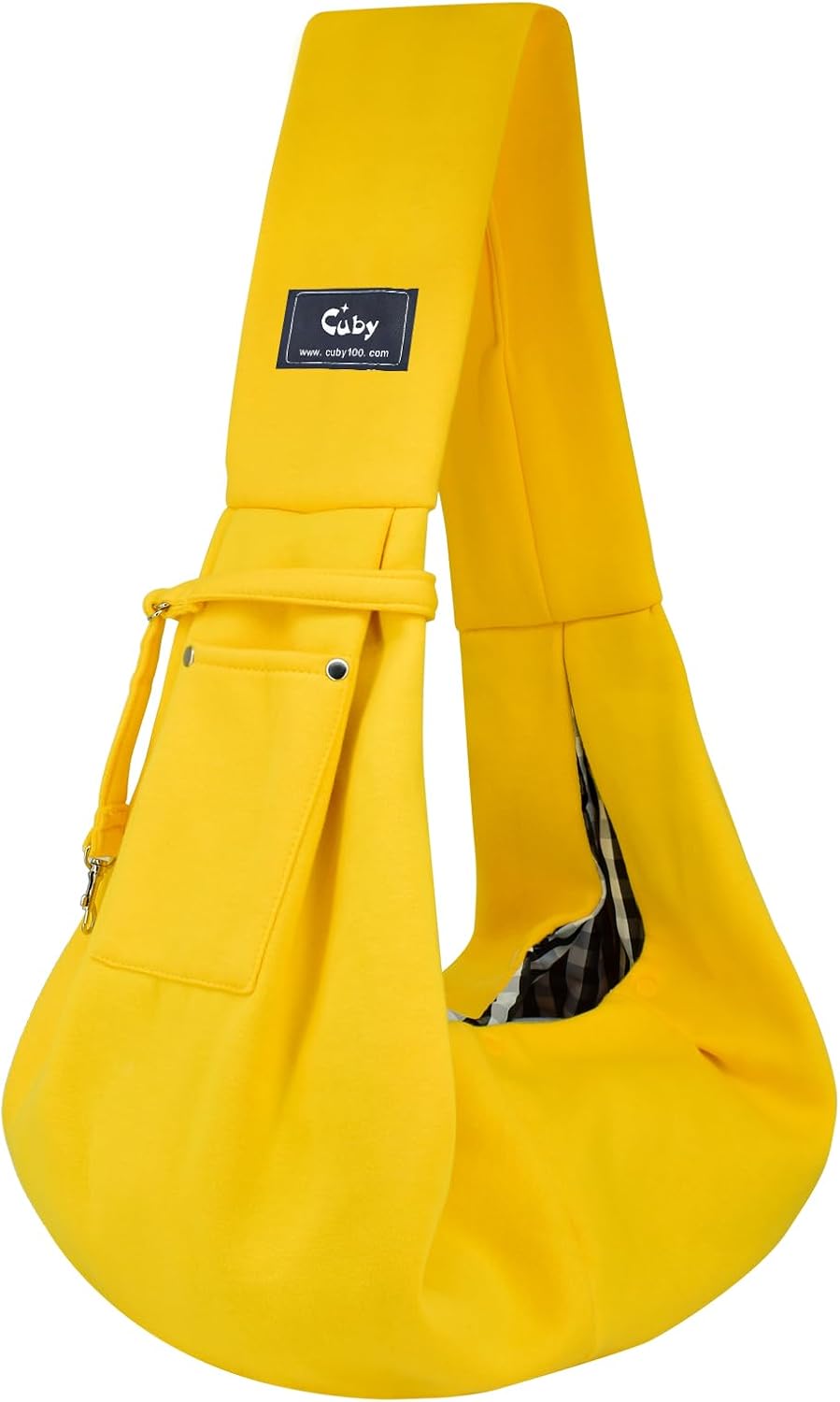 Dog and Cat Sling Carrier - Hands Free Reversible Pet Papoose Bag - Soft Pouch and Tote Design - Suitable for Puppy, Small Dogs Cats Outdoor