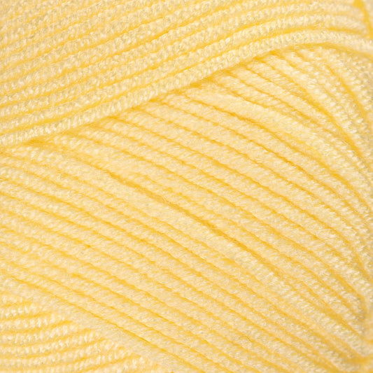Softee Baby Yarn,%100 Premium Anti-Pilling Acrylic, 3.5 Oz, 273 yd (100gr/250 mt), Light Yellow Soft Yarn for Crocheting and Knitting (Light Yellow, 1 Skein)