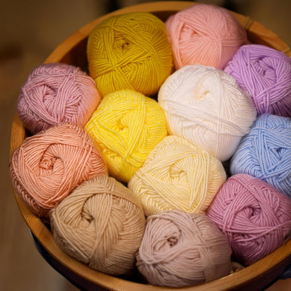 Softee Baby Yarn,%100 Premium Anti-Pilling Acrylic, 3.5 Oz, 273 yd (100gr/250 mt), Light Yellow Soft Yarn for Crocheting and Knitting (Light Yellow, 1 Skein)