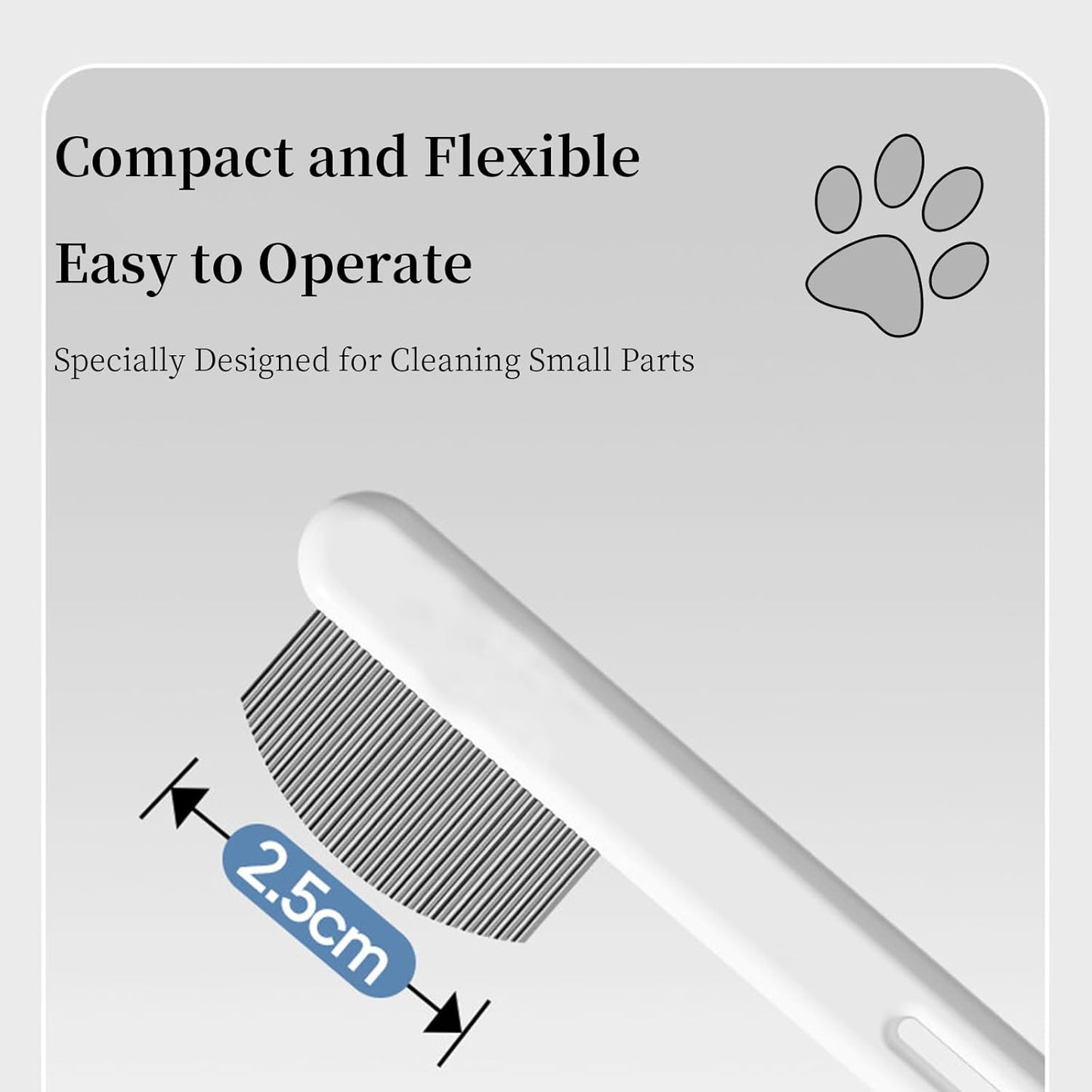 Precision Tear Stain Comb for Small Dogs Cats Face Eye Gunk Removal Tool ，Fit Yorkie, Shih Tzu, Maltese, Maltipoo, Pomeranian, Puppy Starter Kit, Pet Supplies (Yellow)