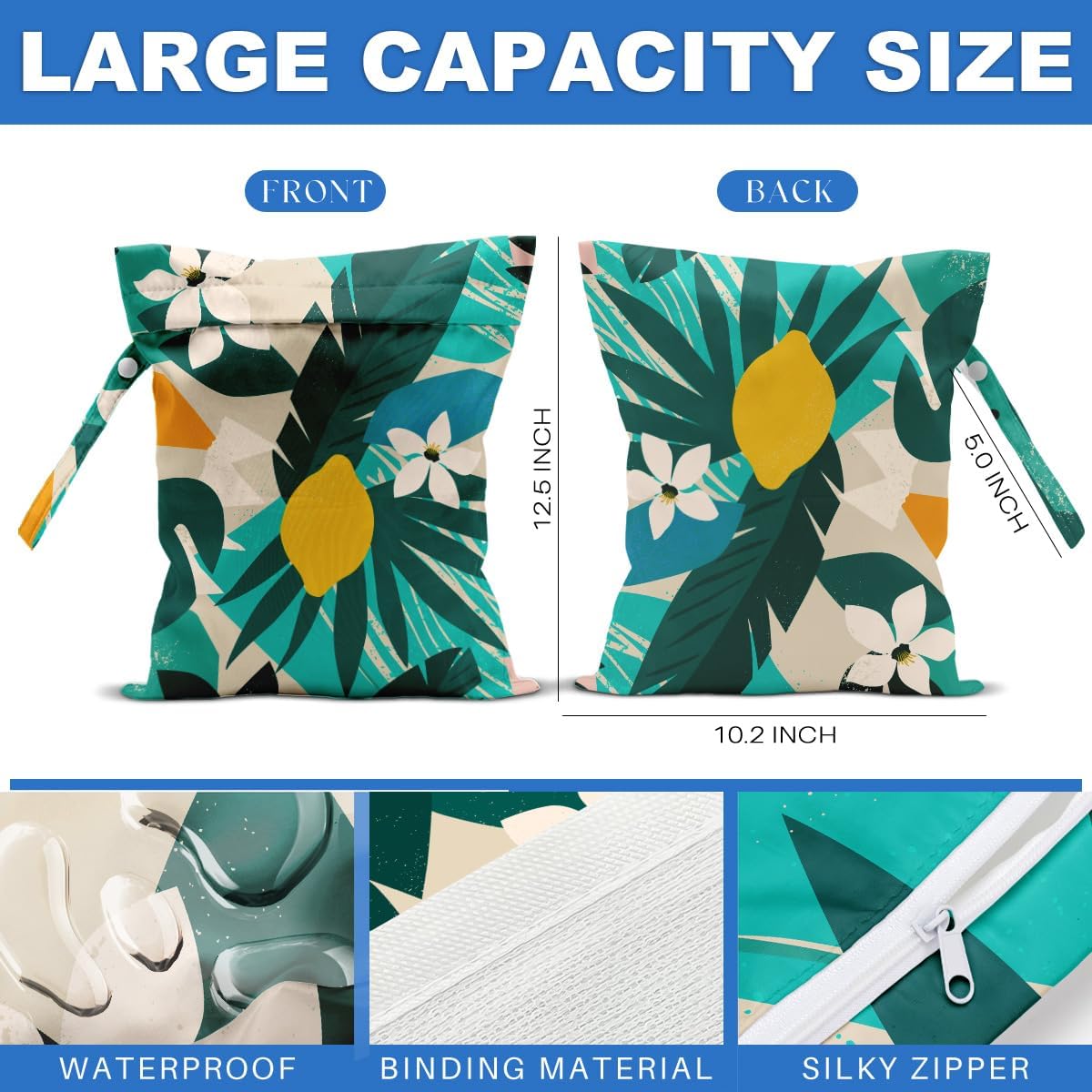 Beach Bags Wet Bag for Swimsuit Tote Bag for Friends Travel Gifts, Aloha Bags Waterproof Vacation Essential