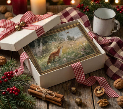 Gold Framed Ducklings Canvas Wall Art, Yellow Ducks in Wildflower Pond Painting Picture, Rustic Aesthetic Print, Soft Pastel Animal Artwork, for Bathroom Bedroom Living Room Wall Decor, 9x11in