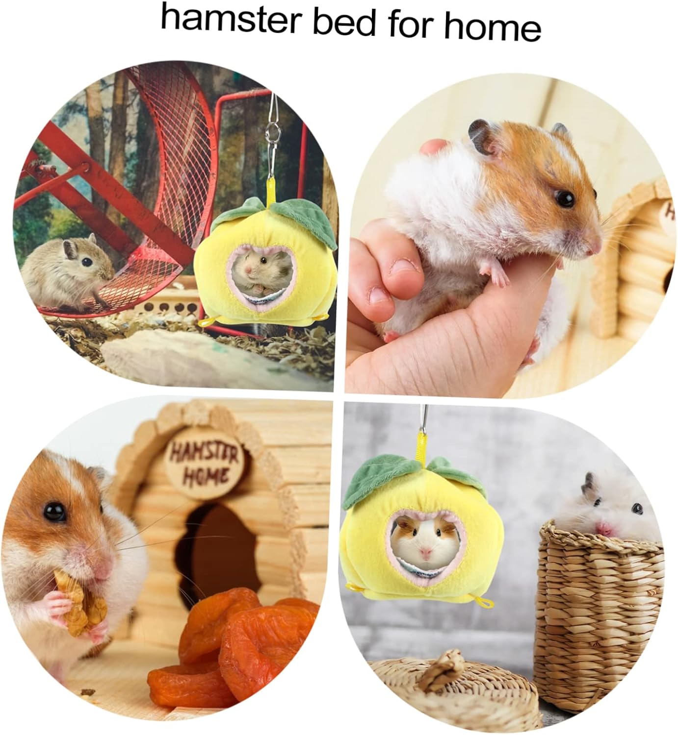 Guinea Pig Bedding Bed Cage Warm Nest Pet Bed for Guinea Pig Nest Cage Liner