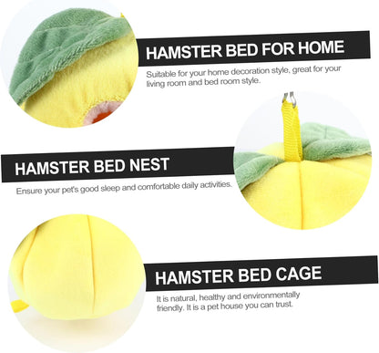 Guinea Pig Bedding Bed Cage Warm Nest Pet Bed for Guinea Pig Nest Cage Liner