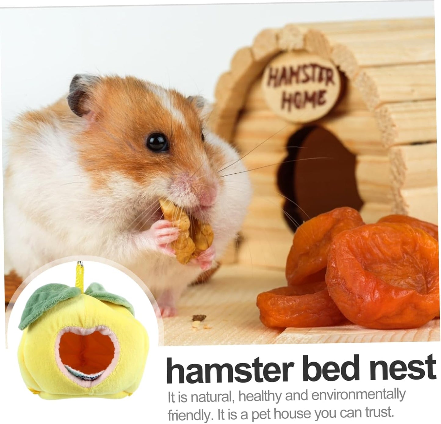 Guinea Pig Bedding Bed Cage Warm Nest Pet Bed for Guinea Pig Nest Cage Liner