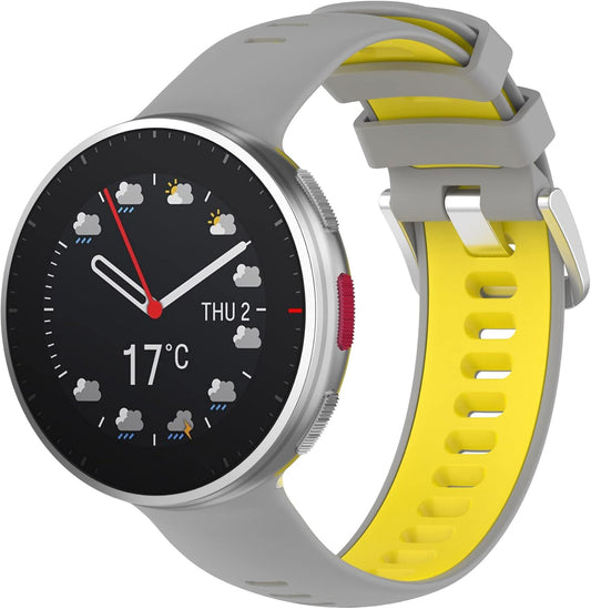 Sports Wristband Compatible with Polar Vantage V2 Watch Strap,Breathable Silicone Strap Bands Compatible with Polar Vantage V2 Smartwatch