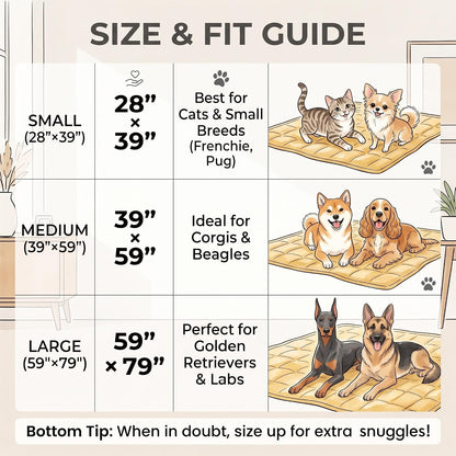 Emotional Support Blanket Yellow for Dogs, Calming Faux Fur Security Throw | Soft Plush Furniture Protector for Couch and Pet Bed, Warm Cozy Sleeping Mat for Indoor Outdoor Travel, Machine Washable