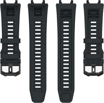 Band with Case for Amazfit T-Rex 2 Watch, Hard PC Protective Bumper Cover Replacement Silicone Watch Strap for Amazfit T Rex 2 Smartwatch Accessory