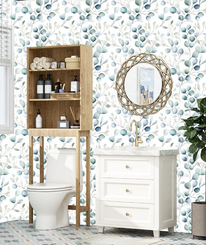 Yellow Vintage Lemon Bird Peel and Stick Wallpaper 17.5" x 118" | Waterproof Vinyl Self Adhesive Removable Renter Friendly Floral Contact Paper