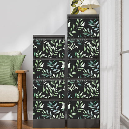 Yellow Vintage Lemon Bird Peel and Stick Wallpaper 17.5" x 118" | Waterproof Vinyl Self Adhesive Removable Renter Friendly Floral Contact Paper