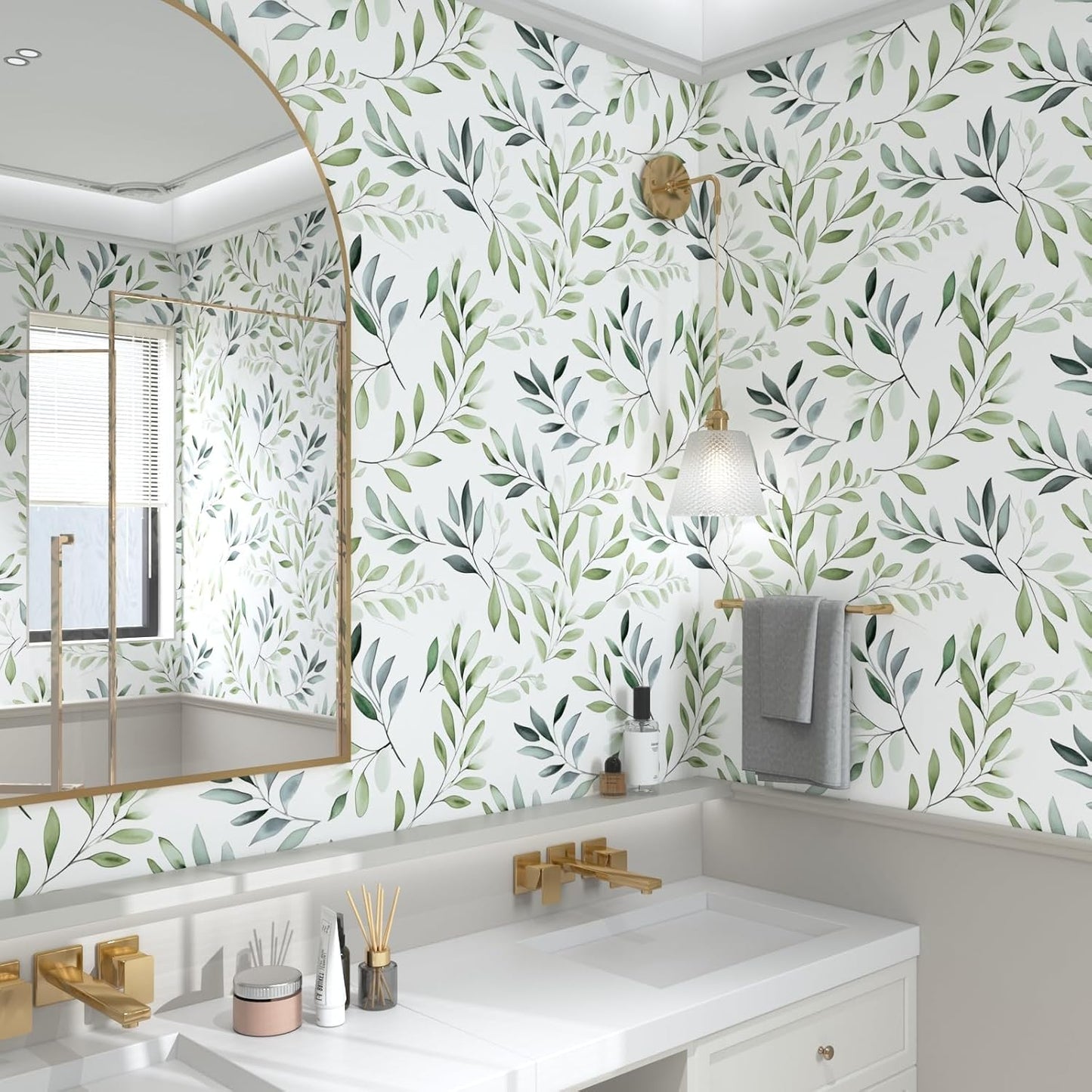Yellow Vintage Lemon Bird Peel and Stick Wallpaper 17.5" x 118" | Waterproof Vinyl Self Adhesive Removable Renter Friendly Floral Contact Paper