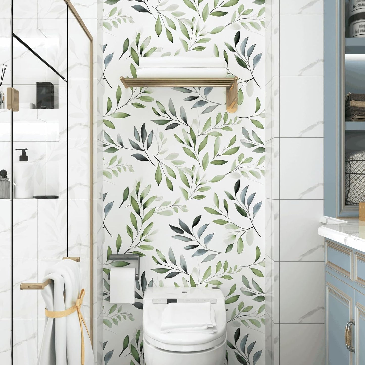Yellow Vintage Lemon Bird Peel and Stick Wallpaper 17.5" x 118" | Waterproof Vinyl Self Adhesive Removable Renter Friendly Floral Contact Paper