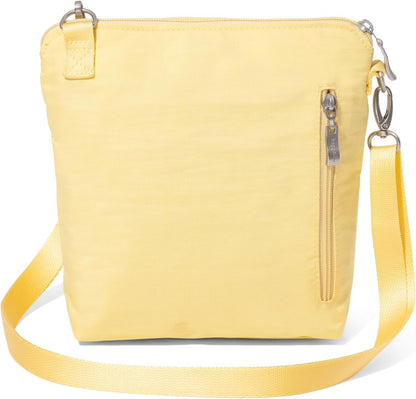 Modern Pocket Crossbody Bag for Women, 8.5"x8.5" Handbag Purse with RFID, Lightweight Water-Resistant