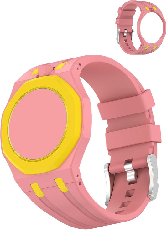 for Swatch Royal Pop Watch Silicone Sport Band,Durable Outdoor Strap,Soft Breathable Wristband Replacement for Fitness,Hiking,Running,Everyday Wear
