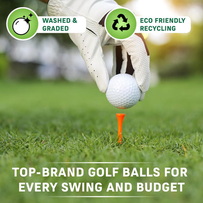 Yellow Used Golf Balls for Taylormade 5A/Mint