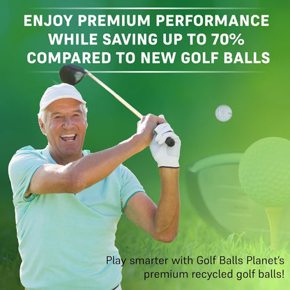 Yellow Used Golf Balls for Taylormade 5A/Mint