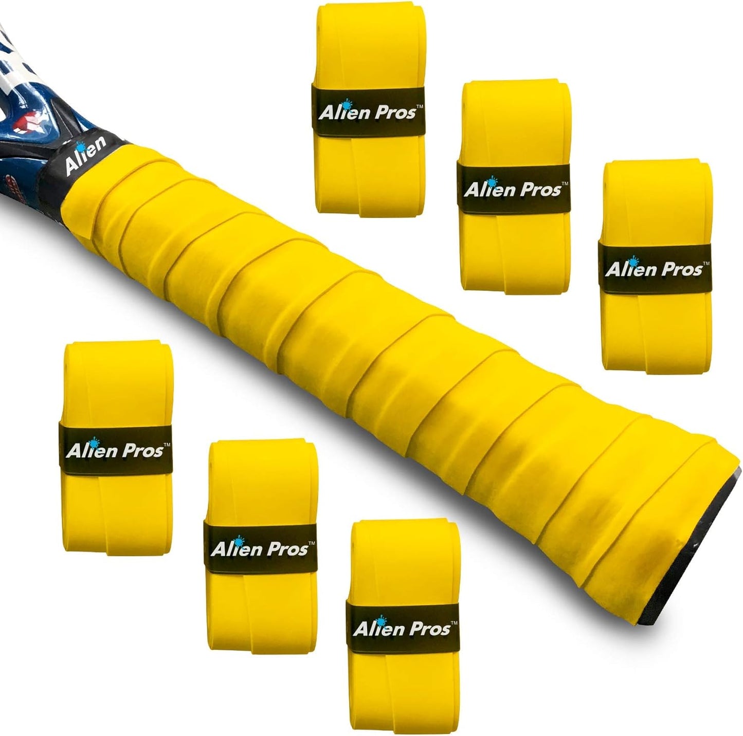 Tennis Racket Grip Tape - Precut and Dry Feel Tennis Grip - Tennis Overgrip Grip Tape Tennis Racket - Wrap Your Racquet for High Performance